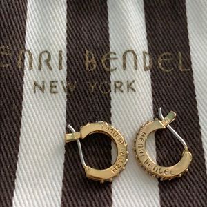 Henri Bendel Huggie Earrings